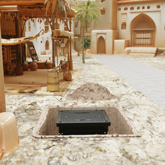 L1T Box Telecom Underground Enclosure 520x380 mm