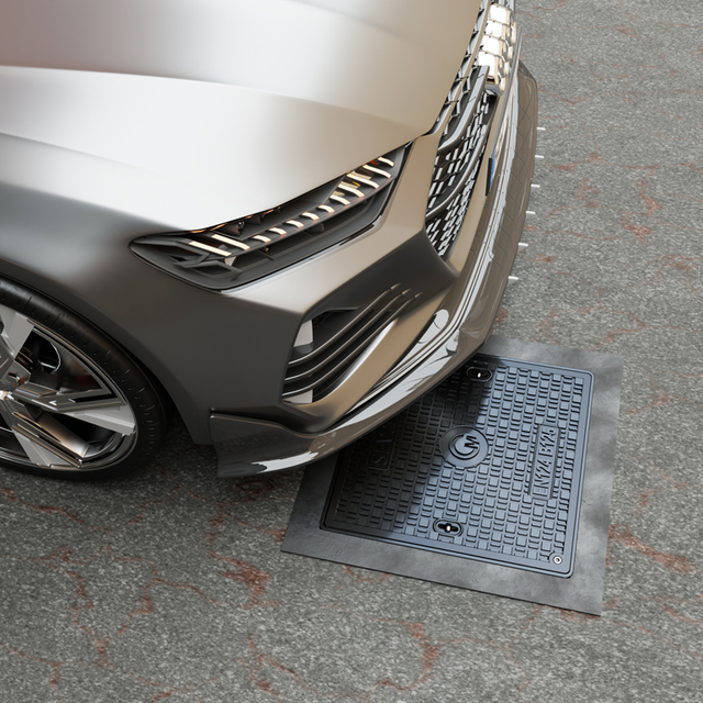 Composite 650x650 Manhole Cover B Class Telecom Manhole Cover