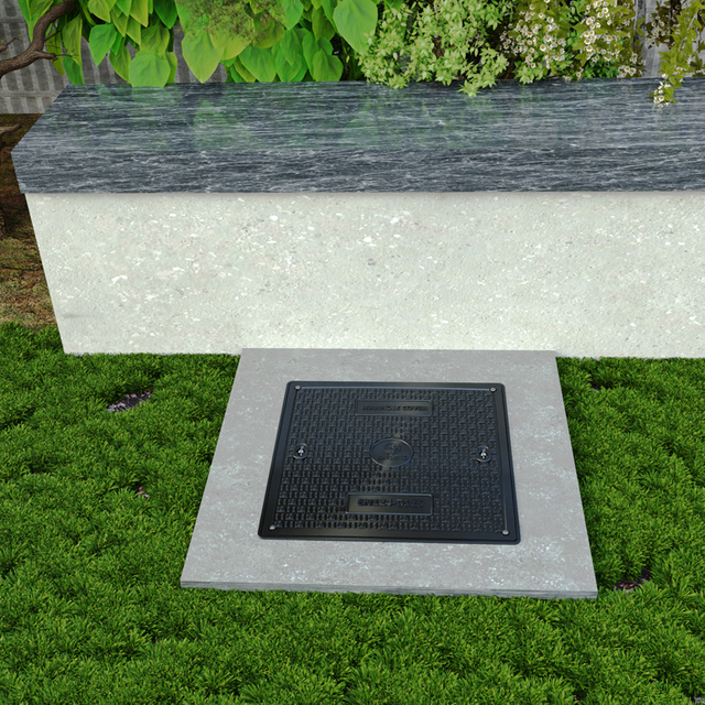 B125 Class Access Pit Cover 550x550 D class Composite Lid 