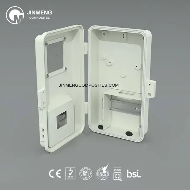 Single phase electricity meter box