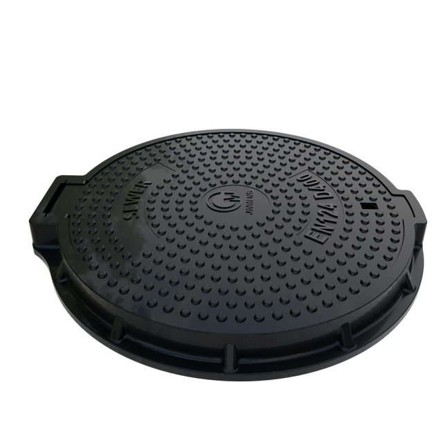 Composite Inspection Cover 650mm Traffic Rating Hinged Manhole Cover